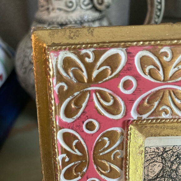 Joan of Arc Vintage Book Art in Upcycled Sicura Malaya Style Frame - Pretty! - Picture 14 of 16